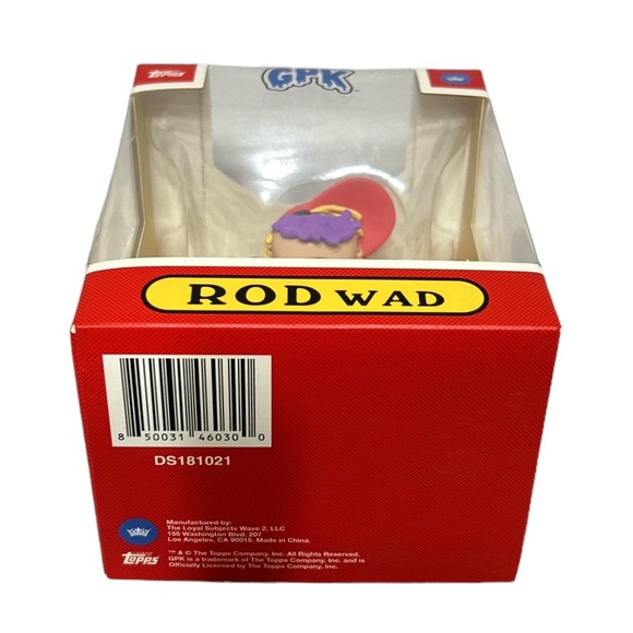 1 Garbage Pail Kids Rod Wad + 1 Collector’s Card, 4” Tall - Picture 7 of 7